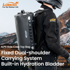 LOBOO Alps Serie 18L TPU Wasserdichte Hecktasche – Der ultimative Allwetter-Tourenbegleiter