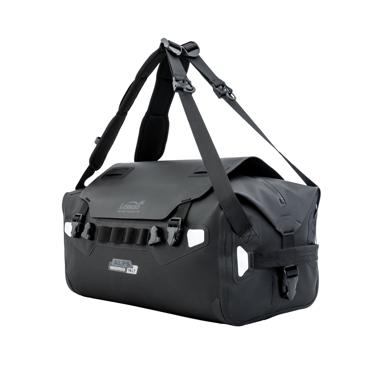 LOBOO Alps Serie 18L TPU Wasserdichte Hecktasche – Der ultimative Allwetter-Tourenbegleiter