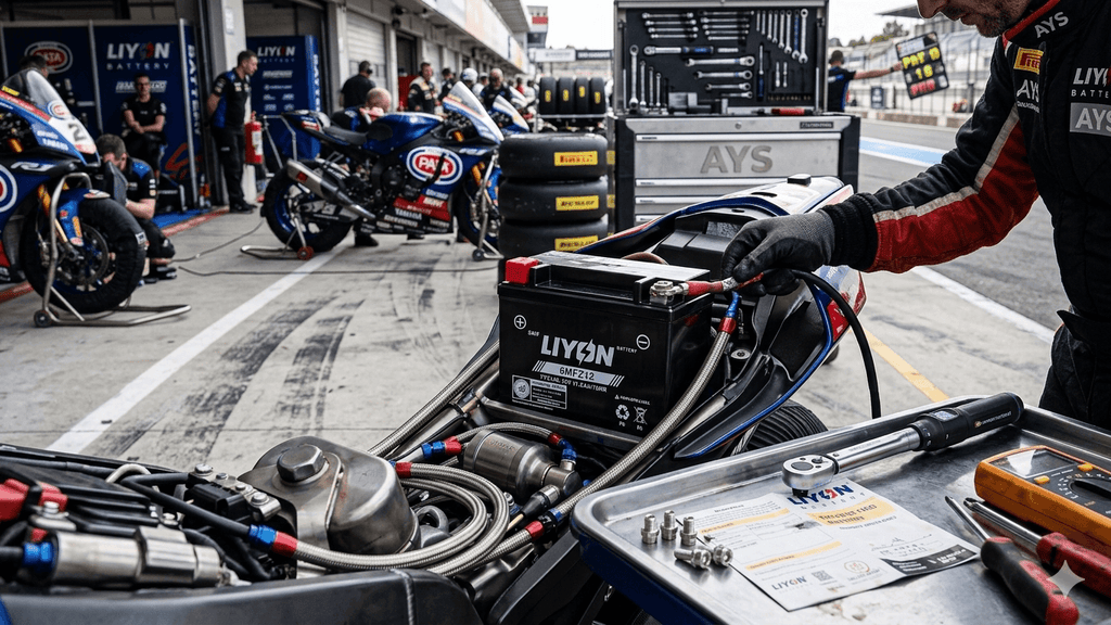 LIYON YTZ14-S AGM Motorradbatterie – Werkaktivierte Premium-Startkraft