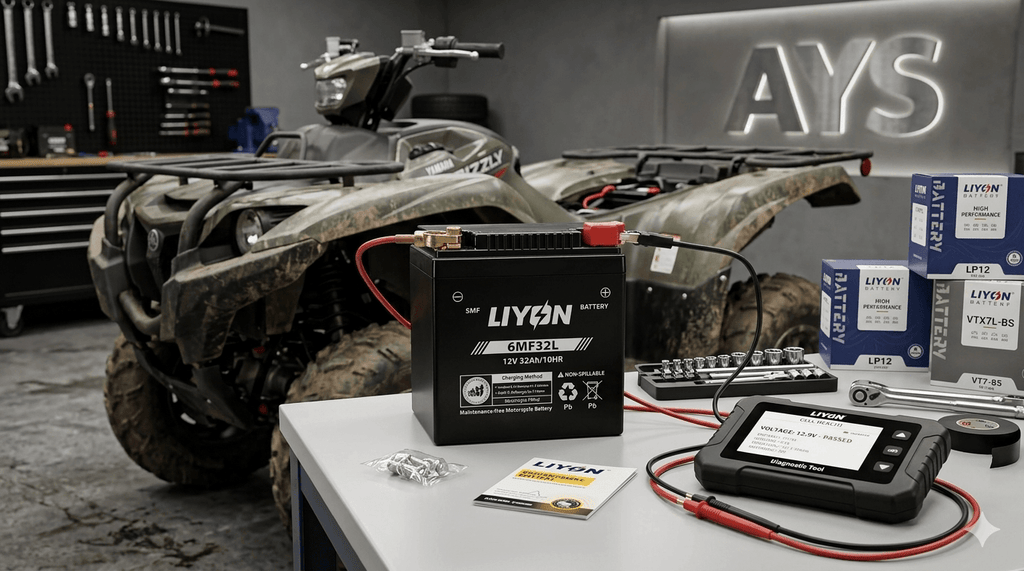 LIYON YTX30L-BS - Das Kraftpaket für ATV & Arbeitstiere (12V 32Ah)