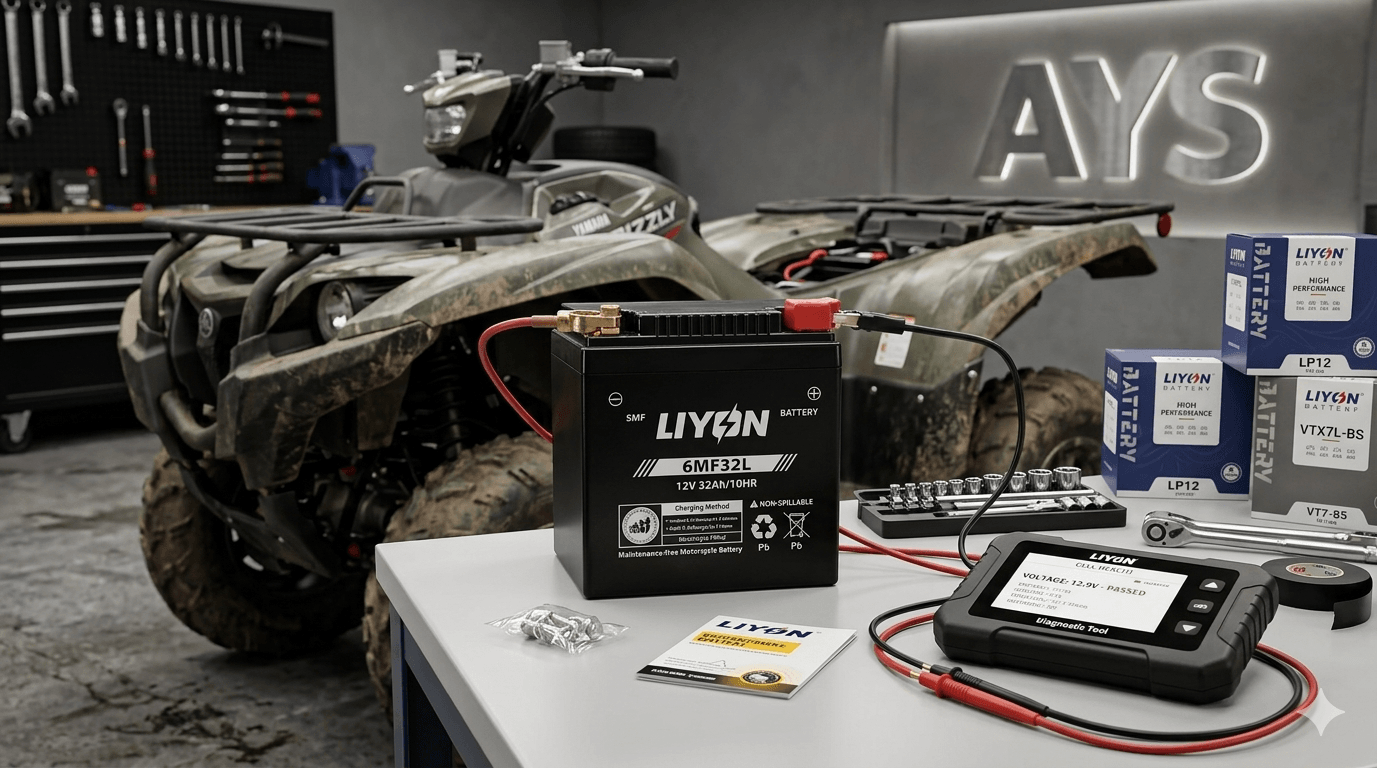 LIYON YTX30L-BS - Das Kraftpaket für ATV & Arbeitstiere (12V 32Ah)