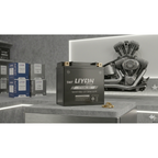 LIYON 6MF20 Motorradbatterie Seitenansicht