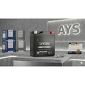 LIYON 6MF7L YTX7L-BS Motorradbatterie 12V 7Ah AGM