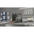 LIYON 6MF9 YTX9-BS Motorradbatterie 12V 9Ah AGM