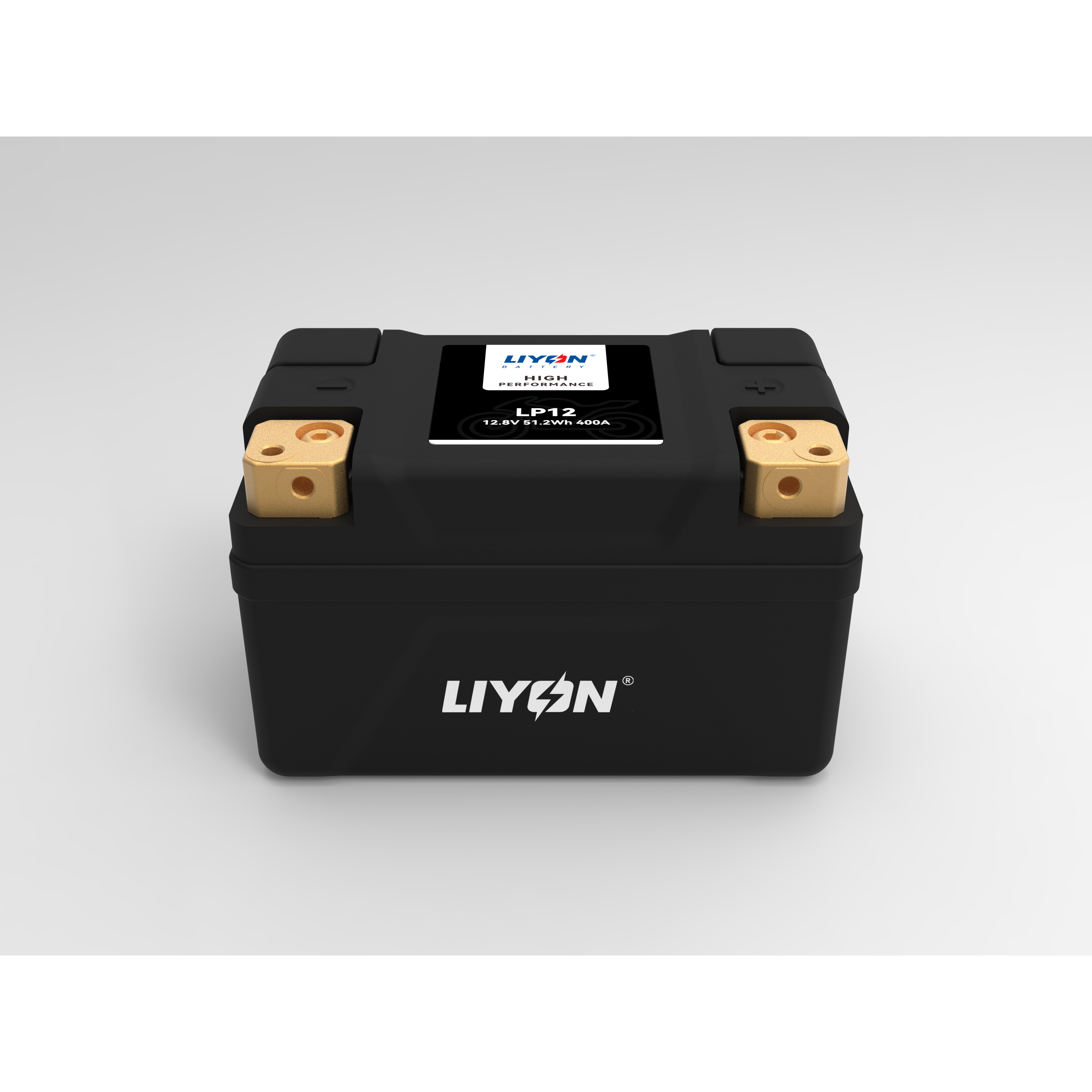 LIYON LP12 Lithium Motorradbatterie (4Ah) – Ultra-Leichtbau | AYS