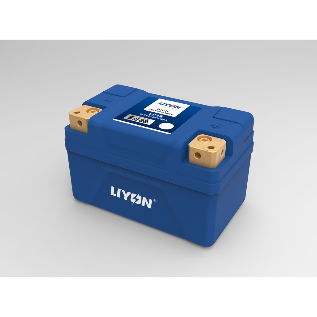 LIYON LP12 Lithium Motorradbatterie (4Ah) – Ultra-Leichtbau | AYS