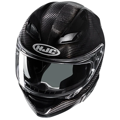 HJC F71 Carbon Black – Premium Carbon Integralhelm mit Sonnenblende