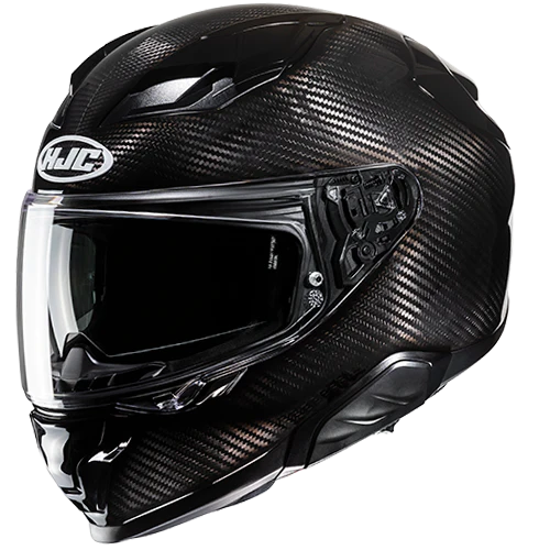 HJC F71 Carbon Black – Premium Carbon Integralhelm mit Sonnenblende