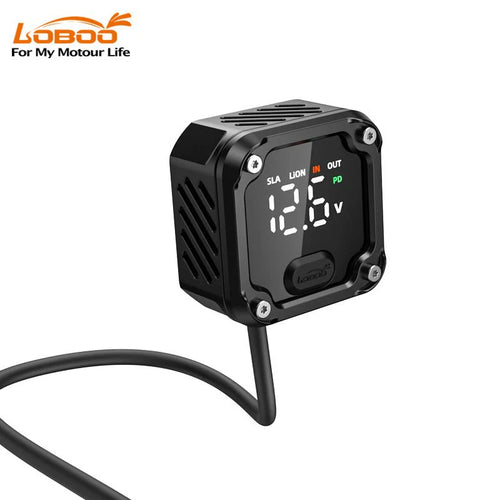 AYS Motors „Power & Rescue“ Bundle – LIYON YTX14-BS Batterie & LOBOO C36 Bi-Direktionales 130W Ladegerät