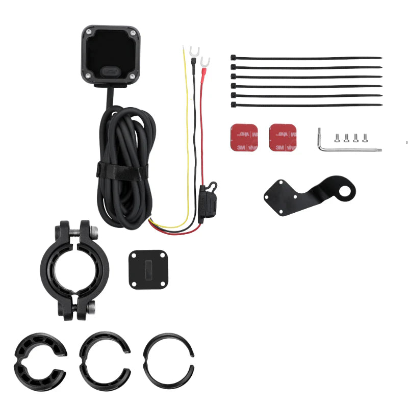 LOBOOC36 Bi-Direktionales Motorrad-Ladegerät – 100W PD Schnellladung, Echtzeit-Spannungsanzeige, IP67, Bleisäure-Reparatur