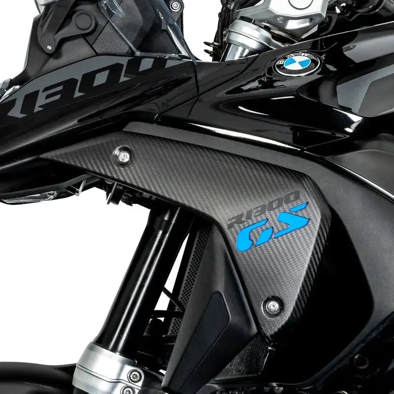 LOBOO Carbon Kühlerverkleidung für BMW R 1300 GS – Echtcarbon