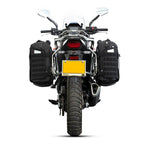 LOBOO Alps Aufblasbare Wasserdichte Seitentaschen (23L/30L) — Stoßdämpfendes Soft-Pannier-System mit Diebstahlsicherung für Motorrad-Adventure-Touren
