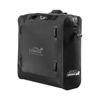 LOBOO Alps Aufblasbare Wasserdichte Seitentaschen (23L/30L) — Stoßdämpfendes Soft-Pannier-System mit Diebstahlsicherung für Motorrad-Adventure-Touren