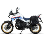 LOBOO Alps Aufblasbare Wasserdichte Seitentaschen (23L/30L) — Stoßdämpfendes Soft-Pannier-System mit Diebstahlsicherung für Motorrad-Adventure-Touren