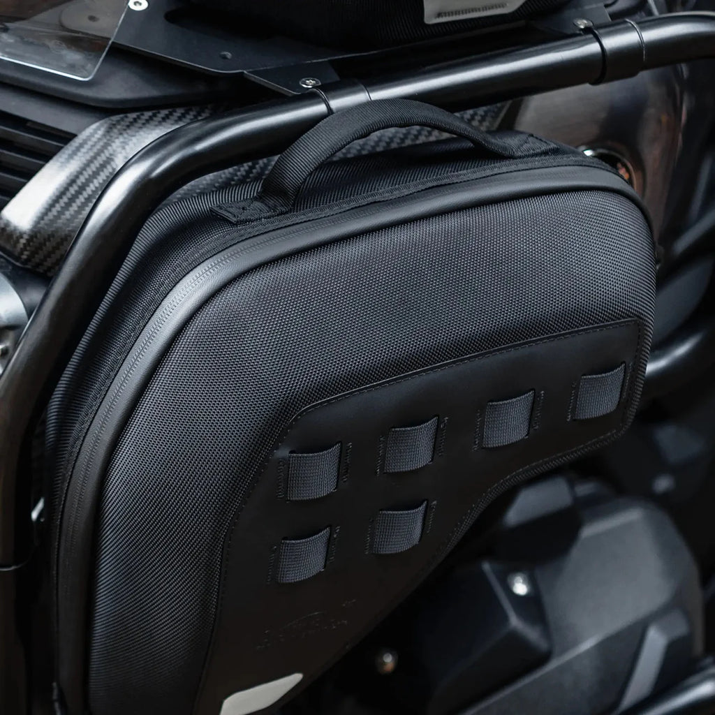 Sacs de crash barres LOBOO (paire de 5L) pour BMW R1300GS Adventure (2024+) – Sacs rigides antivol en EVA