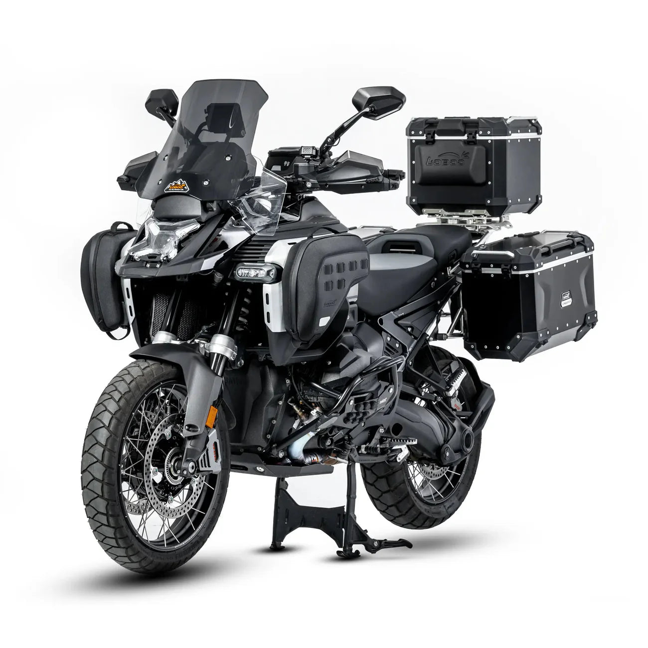 Sacs de crash barres LOBOO (paire de 5L) pour BMW R1300GS Adventure (2024+) – Sacs rigides antivol en EVA