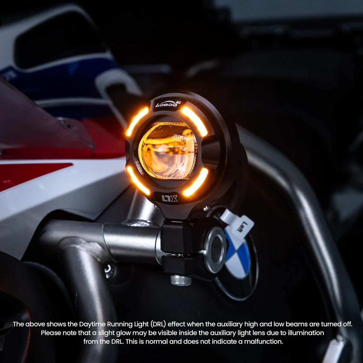 LOBOO L7X LED Zusatzscheinwerfer Motorrad – High & Low Beam