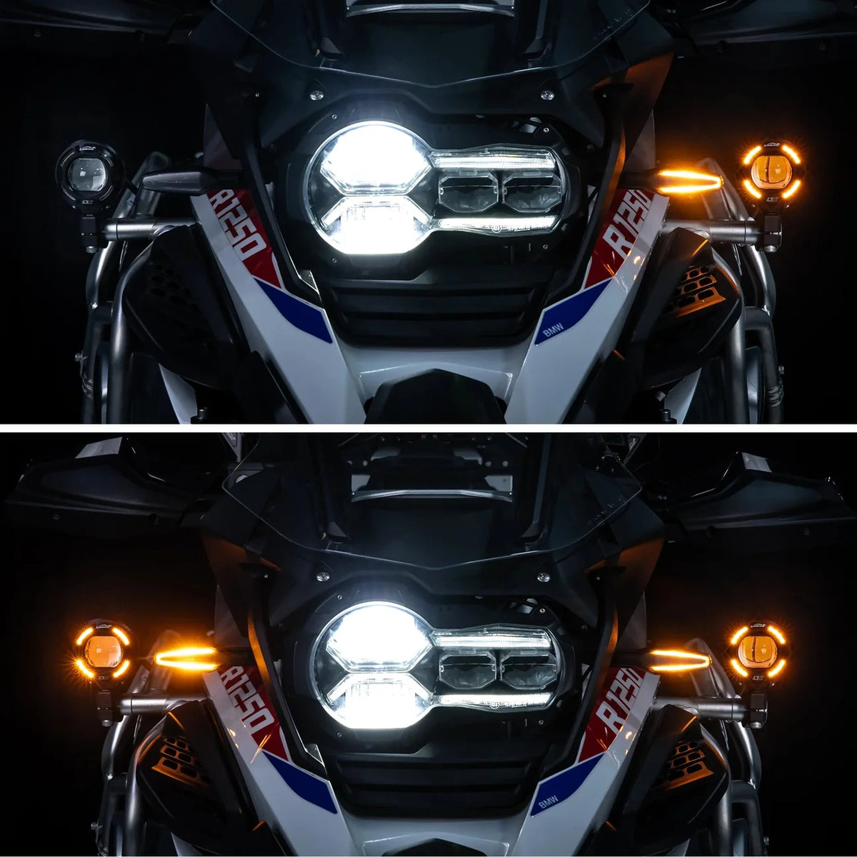 LOBOO L7X LED Zusatzscheinwerfer Motorrad – High & Low Beam