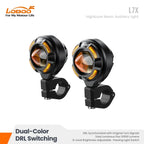 LOBOO L7X LED Zusatzscheinwerfer Motorrad – High & Low Beam