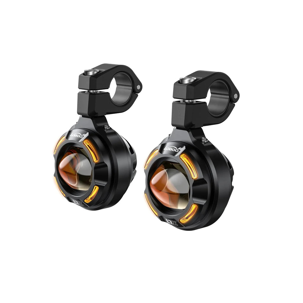 LOBOO L7X LED Zusatzscheinwerfer Motorrad – High & Low Beam