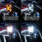 LOBOO L7X LED Zusatzscheinwerfer Motorrad – High & Low Beam
