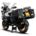 LOBOO Wanderer Wasserdichte Seitentaschen (40L/40L) — Kompaktes Quick-Release Soft-Pannier-System mit MOLLE-Erweiterung für Motorrad-Adventure-Touren