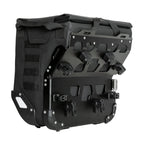 LOBOO Wanderer Wasserdichte Seitentaschen (40L/40L) — Kompaktes Quick-Release Soft-Pannier-System mit MOLLE-Erweiterung für Motorrad-Adventure-Touren