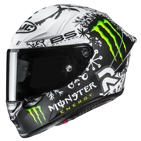 HJC RPHA 1 V2 Carbon Snow Diablo MC10SF – FIM Racinghelm