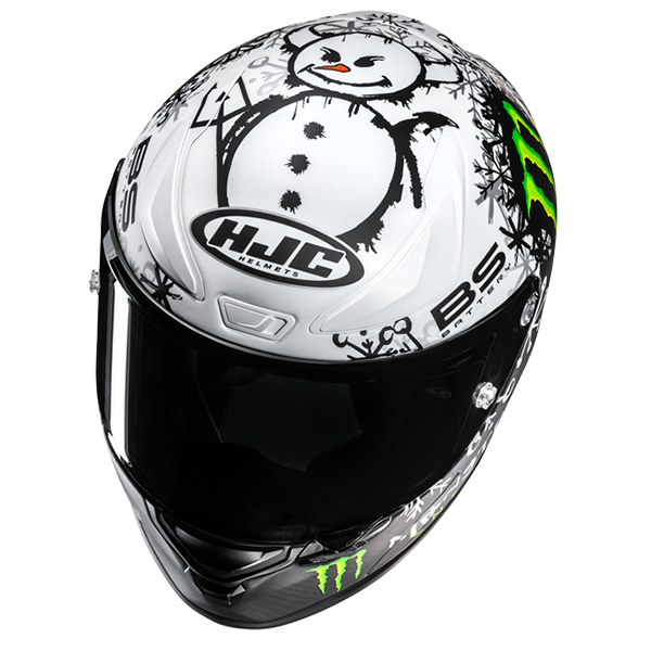 HJC RPHA 1 V2 Carbon Snow Diablo MC10SF – FIM Racinghelm