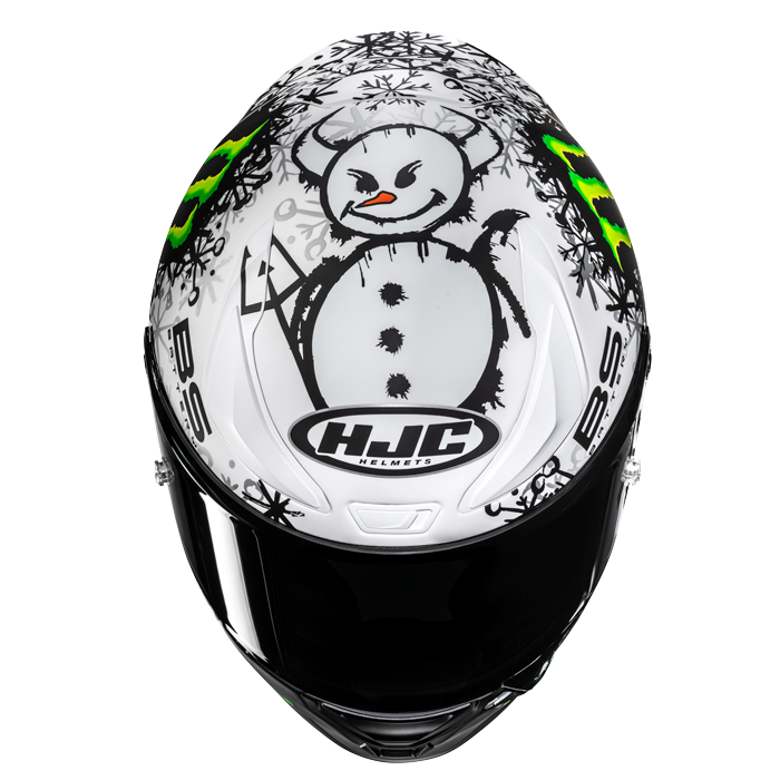 HJC RPHA 1 V2 Carbon Snow Diablo MC10SF – FIM Racinghelm