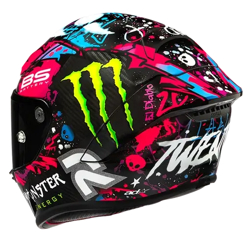 HJC RPHA 1 V2 Carbon Funky Diablo MC8 – FIM Racing Motorradhelm