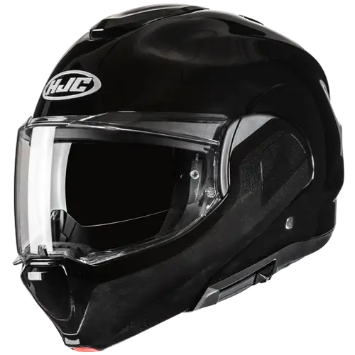 HJC F100 Semi Flat Black – Premium Modularhelm mit 180°-Rotationssystem