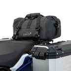LOBOO 20L Magnetische Roll-Top Motorrad Hecktasche – IPX6 Wasserdichte Dry Duffel mit Entlüftungsventil