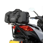 LOBOO 20L Magnetische Roll-Top Motorrad Hecktasche – IPX6 Wasserdichte Dry Duffel mit Entlüftungsventil