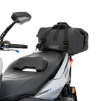LOBOO 20L Magnetische Roll-Top Motorrad Hecktasche – IPX6 Wasserdichte Dry Duffel mit Entlüftungsventil