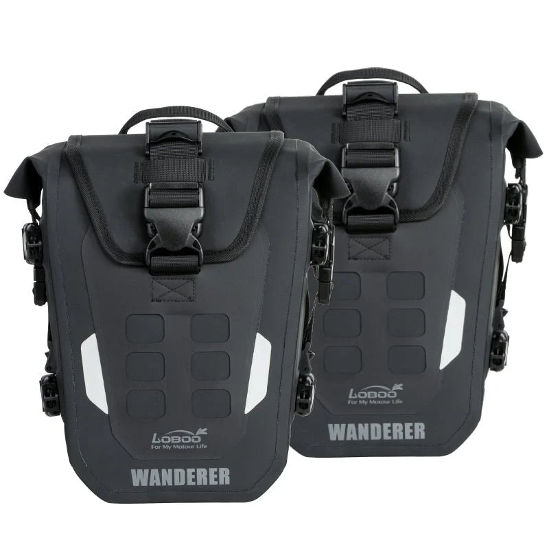 LOBOO Wanderer Crash Bar Bags 6L (BHGB11T) | AYS Motors